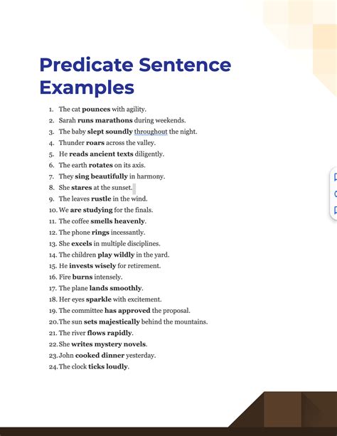 Predicate in a sentence (esp. good sentence like quote.
